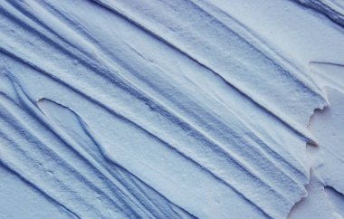 Kozmetik yüz ve vücut için kil maskesi doku. Seçici odak.