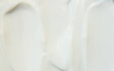 Yüz ve vücut kremi. Doku kozmetik. seçici odak. 