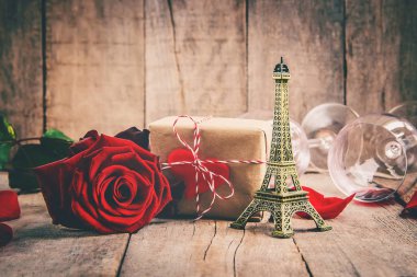 Seni seviyorum... Seçici odak.