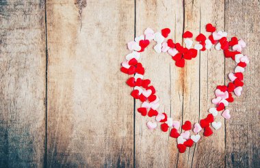 Seni seviyorum... Seçici odak.