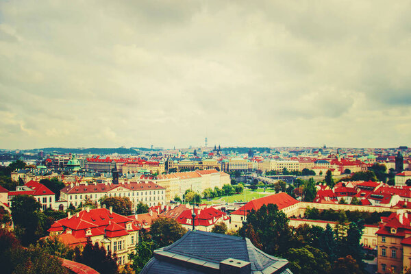 Prague, Czech Republic. Selective focus.