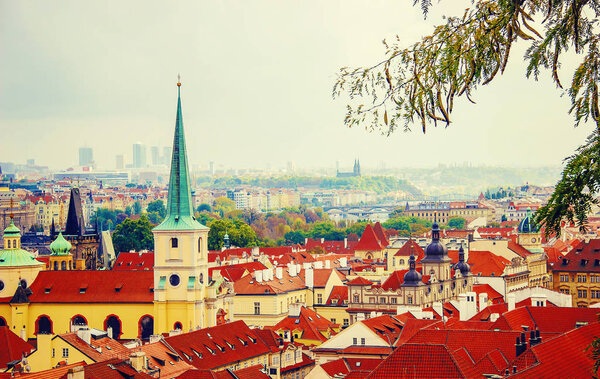 Prague, Czech Republic. Selective focus.