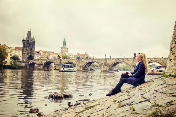 Prague Çek Cumhuriyeti Seçici Odak — Stok fotoğraf