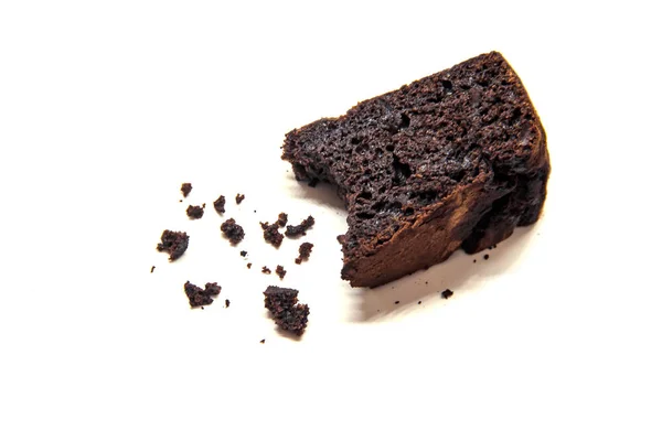 Brownie Chocolate Enfoque Selectivo —  Fotos de Stock