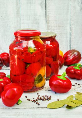 biber korunması. Seçici odak.