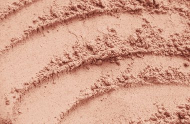 Kil tozu kuru maskesi. Seçici odak.