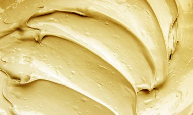 Kozmetik doku. Seçici odak.