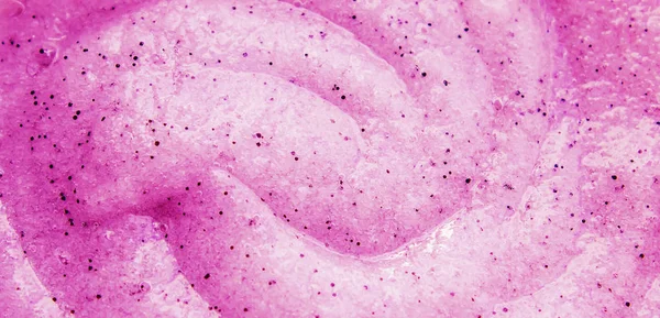 Текстура Косметичного Гелю Обличчя Тіла Рожевий Вибірковий Фокус — стокове фото