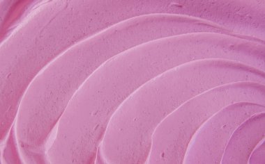 Maske kil pembedir. Doku kozmetik. Seçici odak.