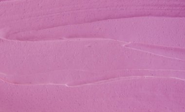 Maske kil pembedir. Doku kozmetik. Seçici odak.