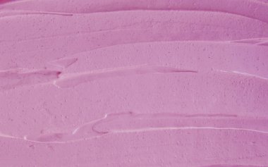 Maske kil pembedir. Doku kozmetik. Seçici odak.