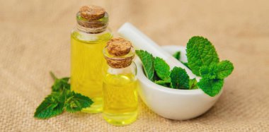 şifalı otlar. Seçici odak. Tıp ve sağlık.