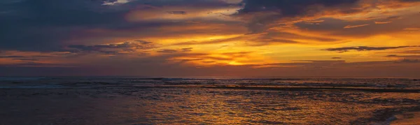 Sunset Ocean Sri Lanka Selective Focus Nature — Stock Photo, Image