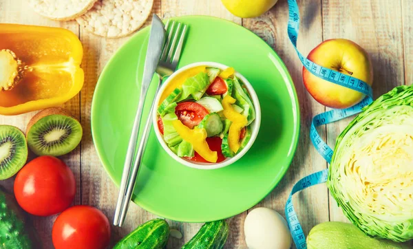 Conceito Nutrição Adequada Dieta Foco Seletivo Natureza — Fotografia de Stock