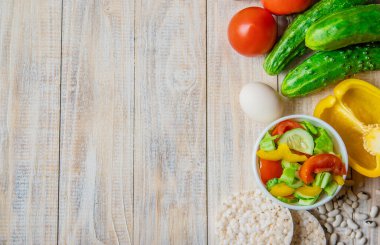 Düzgün beslenme kavramı. Diyet olsun. Seçici odaklanma. Doğa,