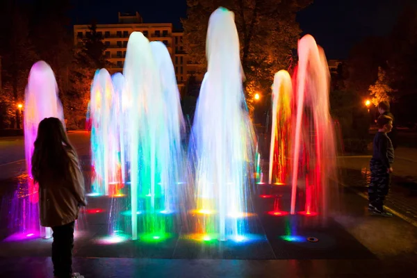 Gece çeşme tesisi Boulevard 