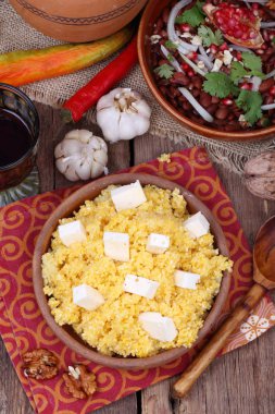 peynir, polenta polenta