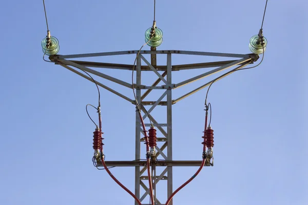 Hoogspanning toren — Stockfoto