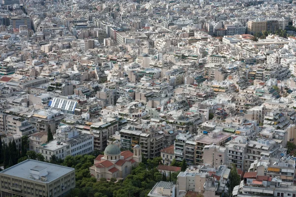 アテネ リカベトスの丘からの眺め — ストック写真