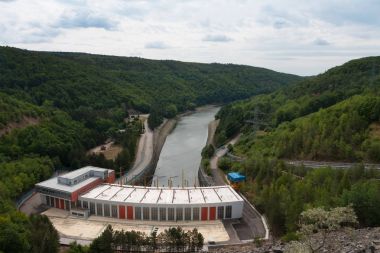 Dalesice hidro elektrik santrali Jihlava Nehri üzerinde