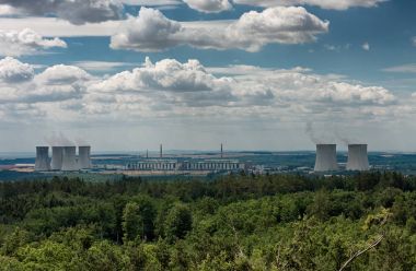 Nükleer santral Dukovany etmek görünüm 