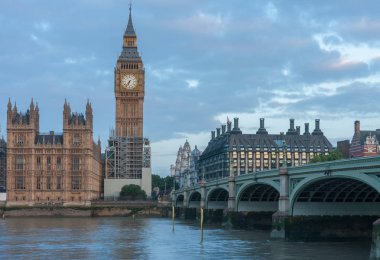 Westminster bridge, Big Ben sabah