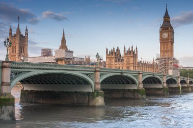 Westminster bridge, Big Ben sabah
