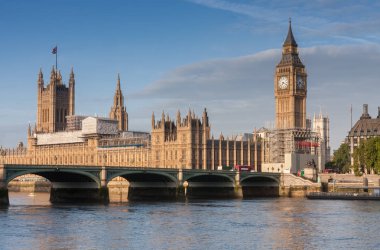 Westminster bridge, Big Ben sabah