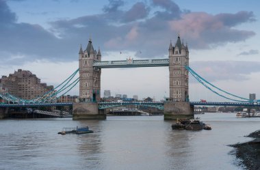 Köprü kule akşam, Londra, İngiltere