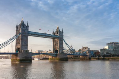 Tower Bridge sabah, Londra, İngiltere