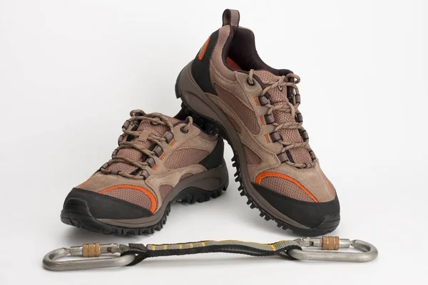 Chaussures de plein air pour homme pour la randonnée, l'escalade et le quickdraw avec t — Photo