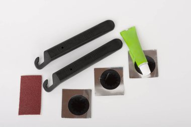 Bisiklet lastik tüp delik tamir aracı takımı