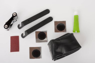Bisiklet lastik tüp delik tamir aracı takımı