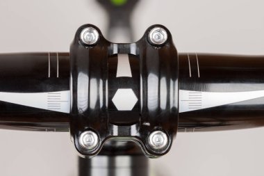 Bisiklet gidon, görünümü, studio fotoğraf kadar yakın