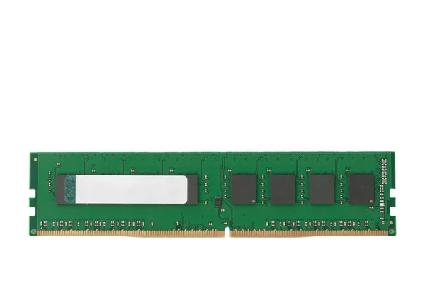 Ram 4GB DDR4 memory modules isolated on white background — Stock Photo, Image