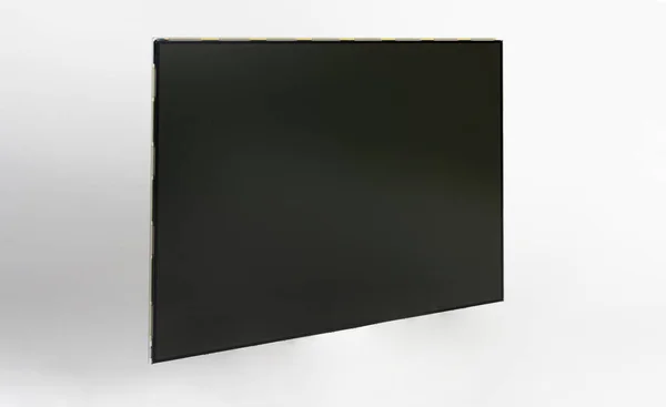 Part of LCD monitor, panel consists of polarizing filters, glass and  liquid-crystal display — Stock Photo, Image