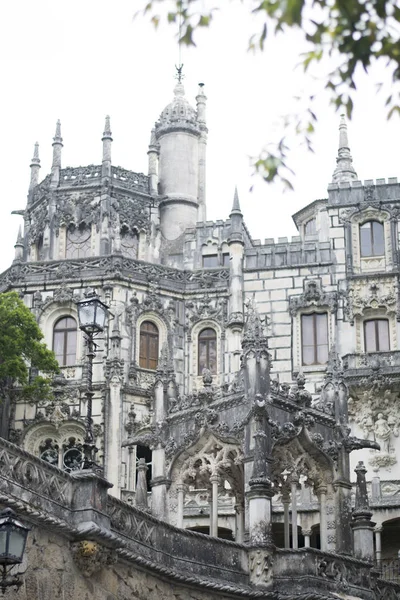 Palácio da Quinta da Regaleira em Sintra, Portugal . — Fotografia de Stock