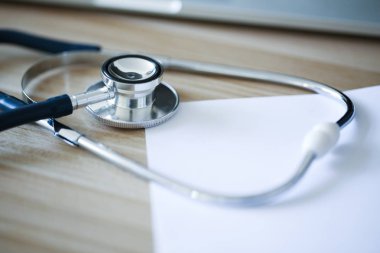 stetoskop yakın çekim