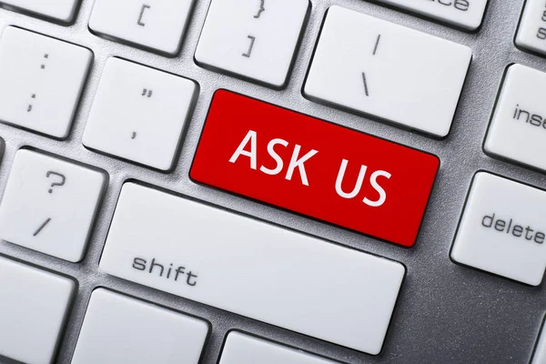 Ask Us Computer Keyboard Button