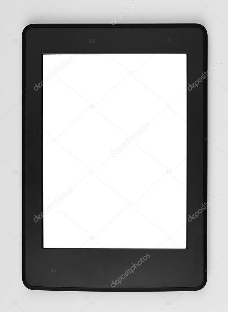 Electronic Book Isolated