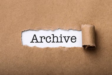 Arşiv konsept