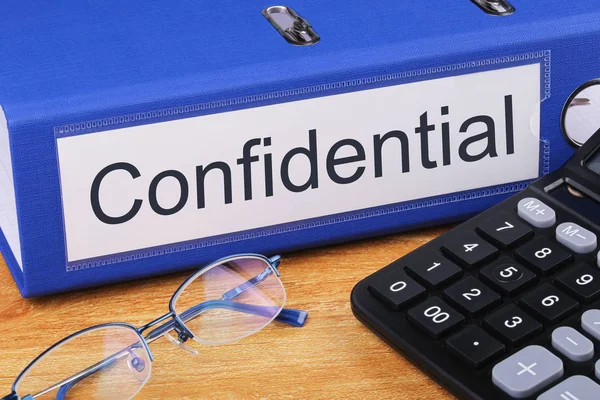 Conceito confidencial — Fotografia de Stock