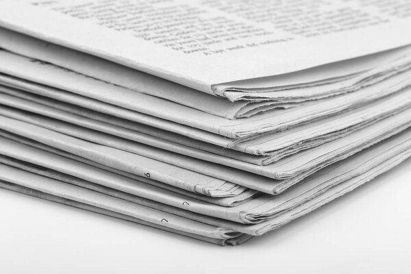 Крупный план Газеты
