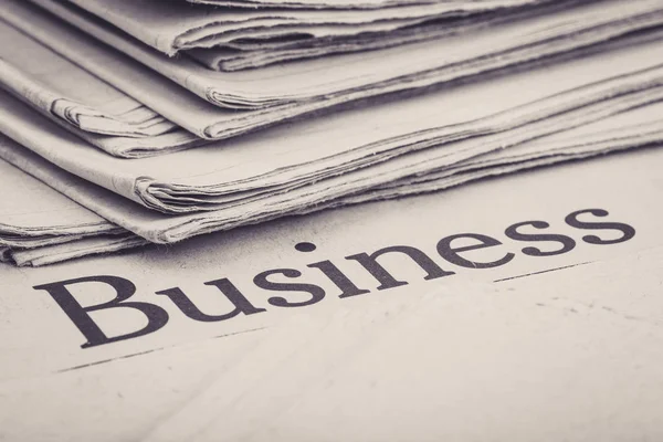 Business News Concept — Stock Photo, Image