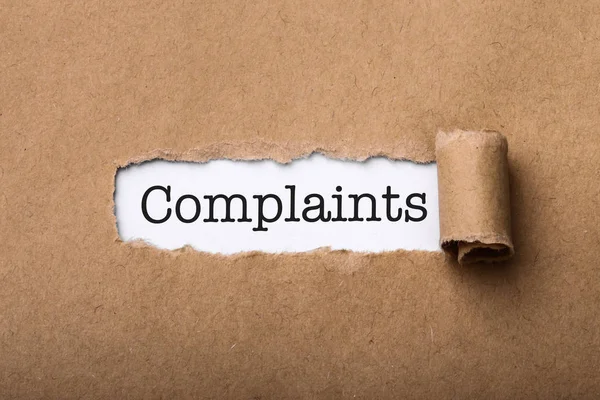 Complaints Concept — Stock Photo, Image