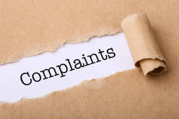 Complaints Concept — Stock Photo, Image