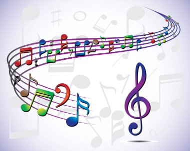 müzik notu dekorasyon