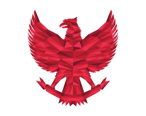  düşük Poli kartal