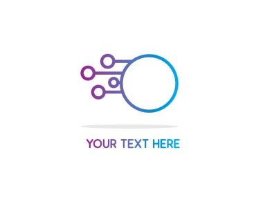 logo tasarlamak yuvarlak top teknoloji