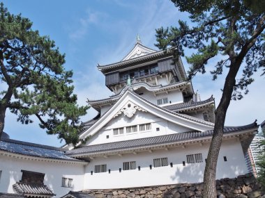 Kokura kalede Kitakyushu, Fukuoka, Japonya.